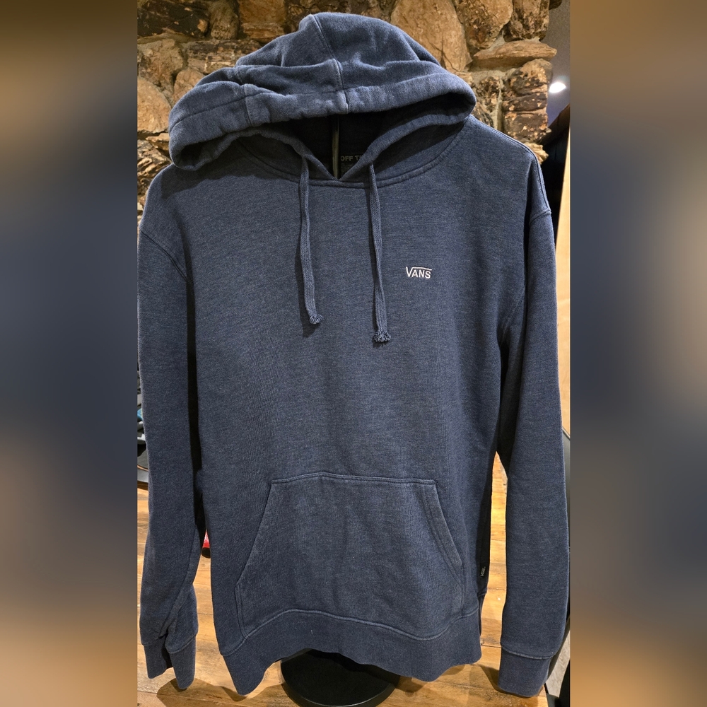 Vans Men's Blue Hoodie